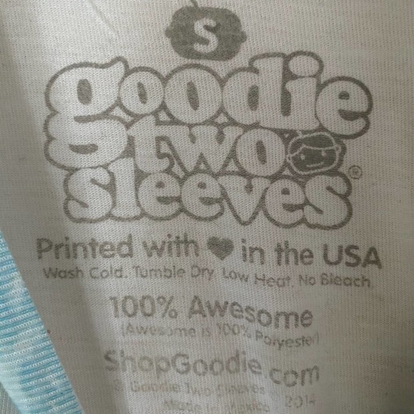 Jesus Surfing Goodie Two Sleeve T-Shirt - Picture 2 of 4